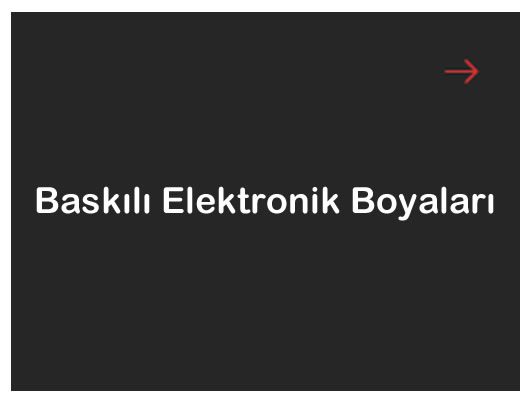 NET PCB Kimya Baskılı Elektronik Boyaları